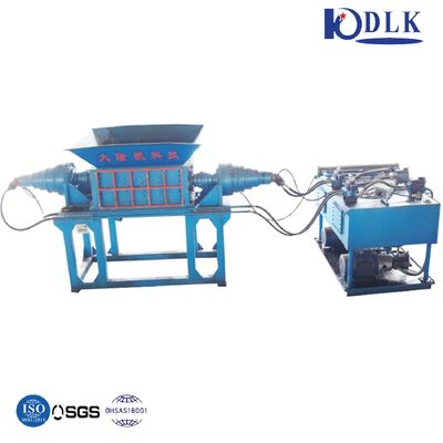 PLC Controlled Steel Shredder Machine with 42CrMo Blade for High Torque Low Speed Recycling