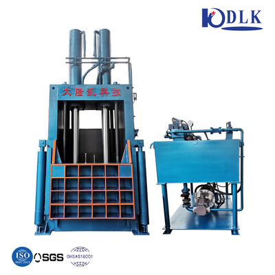 Y82-200 Hydraulic Vertical Baler Press Machine 200 Ton Semi-Automatic with 1500*1000*1600mm Press Box