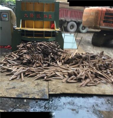 WS-500 Horizontal Scrap Metal Shear Machine with 5000kn Max Cutting Force and 1400/1600mm Blade Length