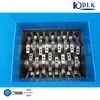 PLC Controlled Hydraulic Power Steel Shredder Machine with 42CrMo Blade Double-Shaft Shredder